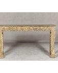 Mughal Style Console Table with Beautiful Carved Foliage