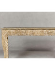 Mughal Style Console Table with Beautiful Carved Foliage