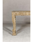 Mughal Style Console Table with Beautiful Carved Foliage