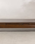 Full long-side view of the elm coffee table