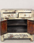 Front view of the Chinese side cabinet with both doors open