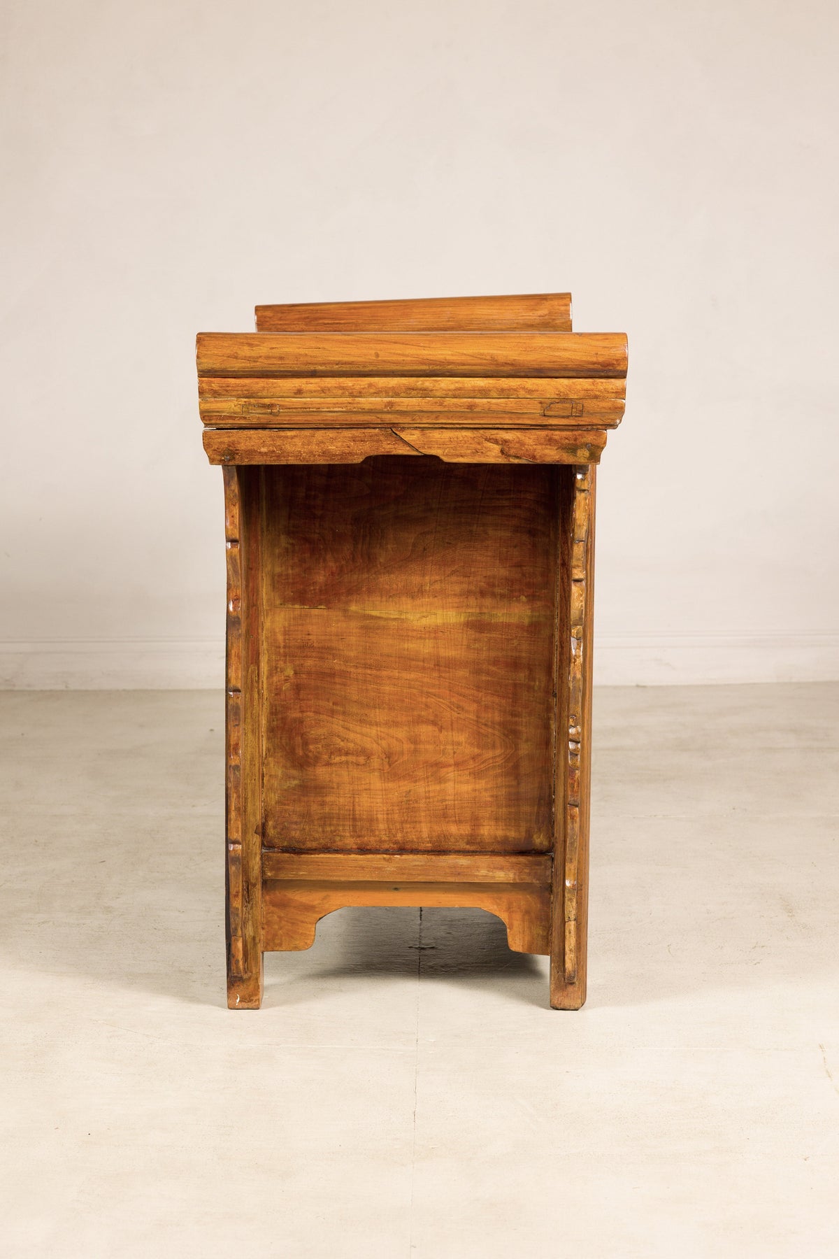 Late-19th-Century Chinese Carved Wood Altar Cabinet, additional gallery view 13