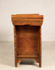 Late-19th-Century Chinese Carved Wood Altar Cabinet, additional gallery view 16