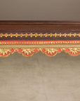Large Indonesian Mahogany Center Table with Gilt Carved Apron, additional gallery view 16