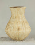 Artisan Ceramic Vase with Textured Drip Glaze and Flared Neck, additional gallery view 14