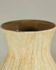 Artisan Ceramic Vase with Textured Drip Glaze and Flared Neck, additional gallery view 15