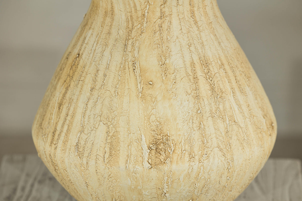 Artisan Ceramic Vase with Textured Drip Glaze and Flared Neck, additional gallery view 16