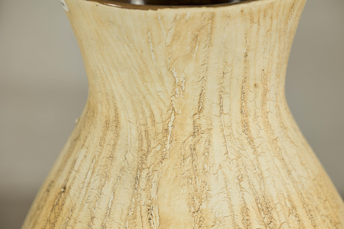 Artisan Ceramic Vase with Textured Drip Glaze and Flared Neck, additional gallery view 17