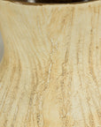 Artisan Ceramic Vase with Textured Drip Glaze and Flared Neck, additional gallery view 17
