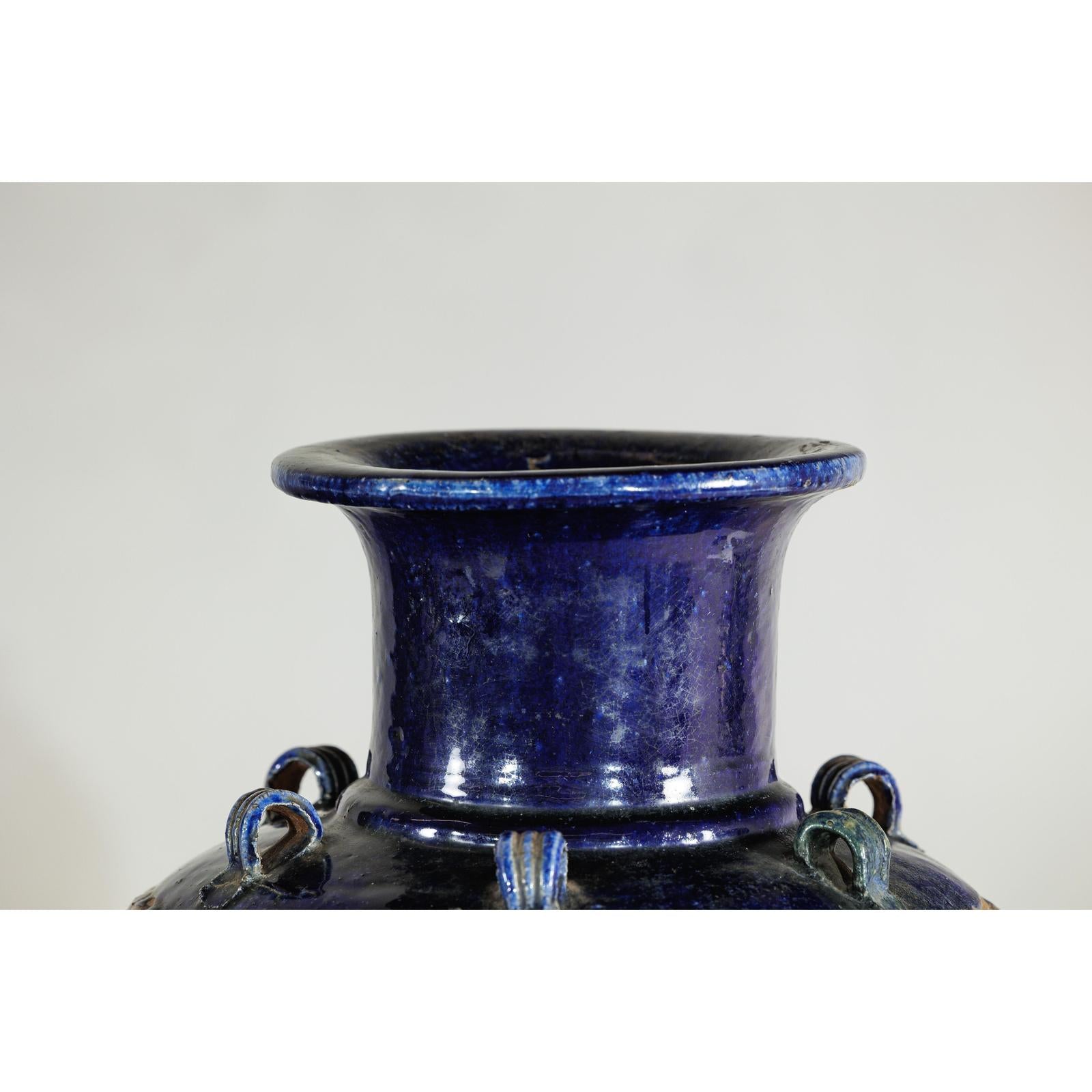 Antique Annamese Water Jar with Phoenix &amp; Floral Decor - image 16