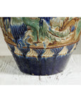 Antique Annamese Water Jar with Phoenix & Floral Decor - image 19