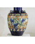 Antique Annamese Water Jar with Phoenix & Floral Decor - image 7