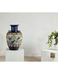 Antique Annamese Water Jar with Phoenix & Floral Decor - image 8