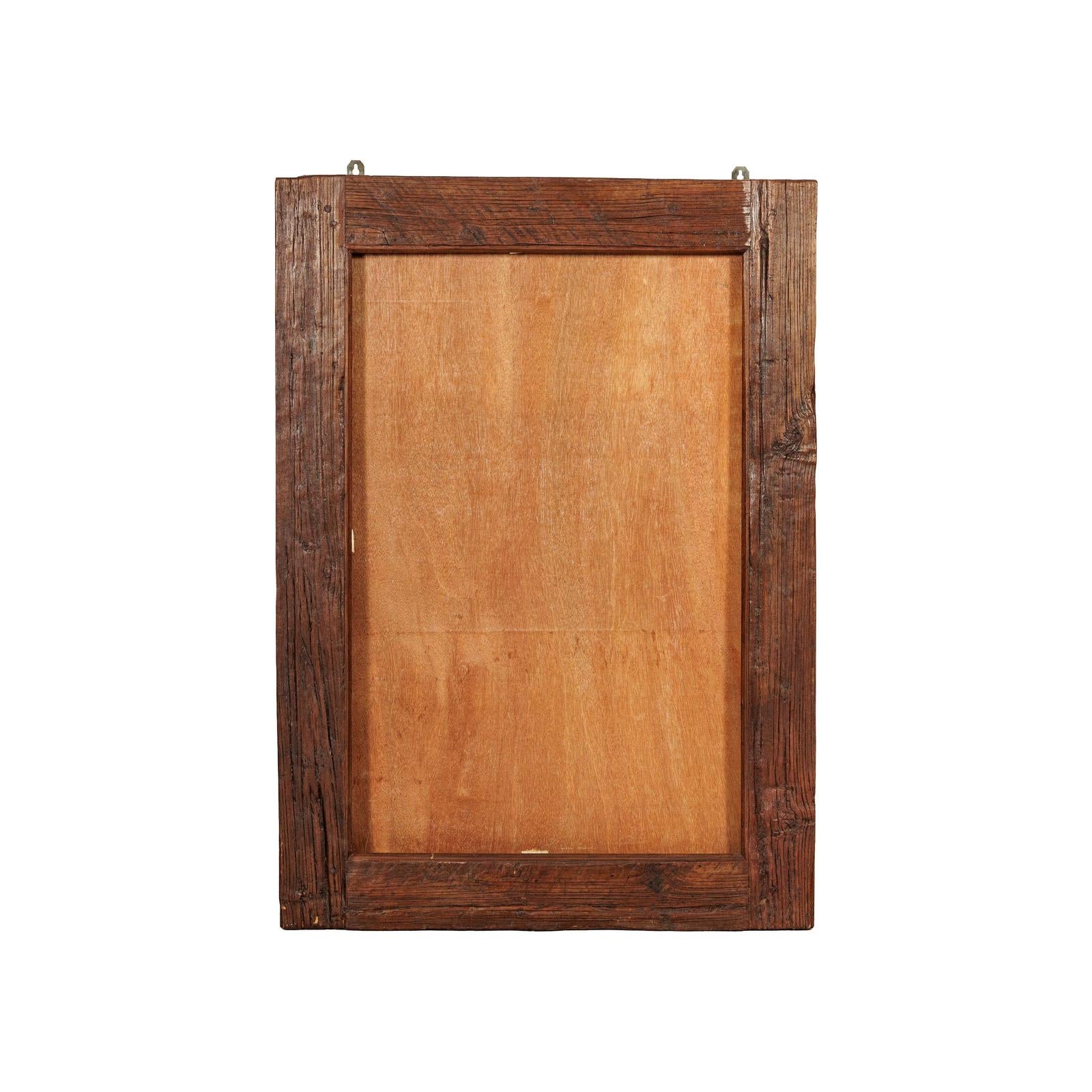 Antique Dutch Colonial Java Wooden Frame, Carved Detailing-1. Asian &amp; Chinese Furniture, Art, Antiques, Vintage Home Décor for sale at FEA Home