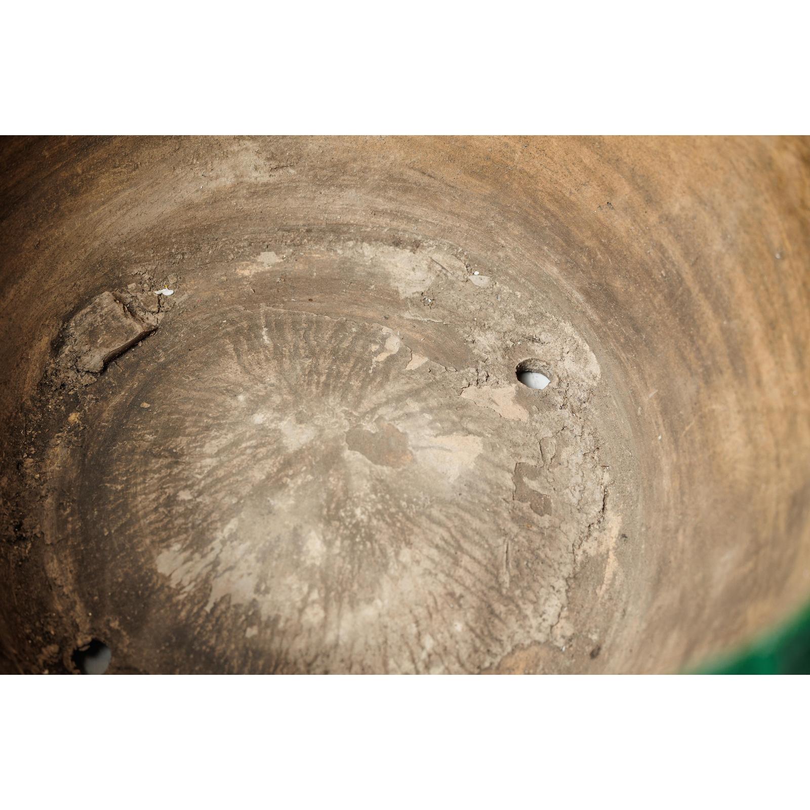 Antique Vietnamese Glazed Ceramic Plante, Green &amp; Blue Dragon Motifs-9. Asian &amp; Chinese Furniture, Art, Antiques, Vintage Home Décor for sale at FEA Home