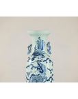 Blue and White Altar Vase with Dragon and Phoenix Design-12. Asian & Chinese Furniture, Art, Antiques, Vintage Home Décor for sale at FEA Home