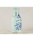 Blue and White Altar Vase with Dragon and Phoenix Design-13. Asian & Chinese Furniture, Art, Antiques, Vintage Home Décor for sale at FEA Home