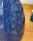 Blue Starry Night Ceramic Vase with Swirl Design, SKU , image 7