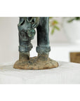 Bronze Sculpture of a Young Girl with Watering Can, Tubed as Fountain-10. Asian & Chinese Furniture, Art, Antiques, Vintage Home Décor for sale at FEA Home