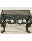 Bronze Table with Sculpted Lion Heads & Paw Feet - image 10