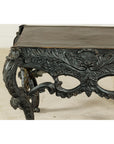 Bronze Table with Sculpted Lion Heads & Paw Feet - image 11