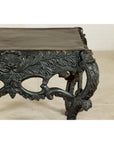 Bronze Table with Sculpted Lion Heads & Paw Feet - image 12