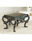 Bronze Table with Sculpted Lion Heads & Paw Feet - image 5