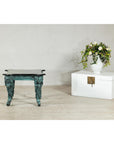 Bronze Verdigris Table with Black Marble Top-2. Asian & Chinese Furniture, Art, Antiques, Vintage Home Décor for sale at FEA Home