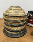 Brown and Black Basket with Lid and Removable Internal Tray, SKU , image 3