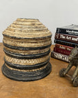 Brown and Black Basket with Lid and Removable Internal Tray, SKU , image 5