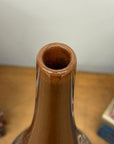 Brown and Blue Ceramic Vase with Narrow Neck, SKU , image 7