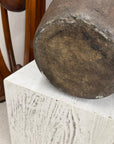 Brown Storage Water Jar Vessel with Small Loop Handles, SKU , image 6