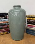 Celadon Green Vase with Rounded Body and Crackle Detail, SKU , image 5