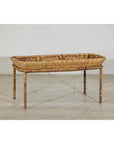 Country Style Rattan Coffee Table with Removable Serving Tray Top-8. Asian & Chinese Furniture, Art, Antiques, Vintage Home Décor for sale at FEA Home