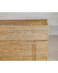 Country Style Rectangular Woven Rattan Storage Box with Lid - image 10