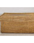 Country Style Rectangular Woven Rattan Storage Box with Lid - image 14