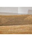Country Style Rectangular Woven Rattan Storage Box with Lid - image 16