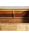 Country Style Rectangular Woven Rattan Storage Box with Lid - image 5