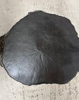 Dark Brown Free-Form Reclaimed Tree Trunk Side Pedestal - FEA Home