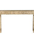 Mughal Style Console Table with Beautiful Carved Foliage