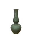 Green Glazed Ceramic Vase with Bold Long-Necked Silhouette, SKU , image 1