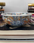 Hand-Painted Porcelain Bowl with Landscape and Figures - FEA Home