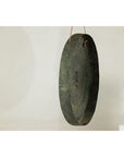 Large Decorative Bronze Gong with Verdigris Patina - image 16
