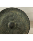 Large Decorative Bronze Gong with Verdigris Patina - image 6