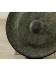 Large Decorative Bronze Gong with Verdigris Patina - image 7