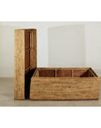 Large Square Rattan Coffee Table with Removable Lid - image 4