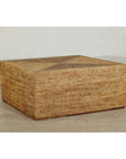 Large Square Rattan Coffee Table with Removable Lid - image 5