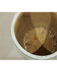 Large Vintage Crackle-Glazed Ceramic Planter in Soft White - image 14