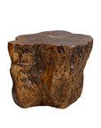 Large Wide Free-Form Reclaimed Tree Trunk Pedestal Table - FEA Home