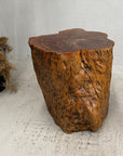 Large Wide Free-Form Reclaimed Tree Trunk Pedestal Table - FEA Home
